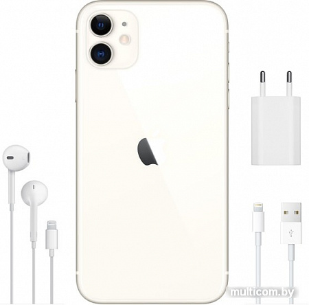 Смартфон Apple iPhone 11 64GB (белый)