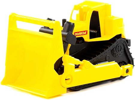 Игрушечный транспорт Полесье Бульдозер Эксперт 84170 (желтый)