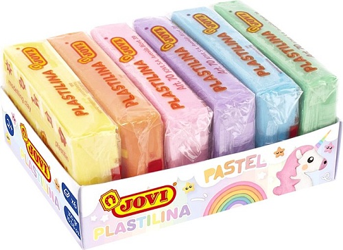 Пластилин Jovi 70/6P (6 цветов)