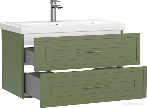 Cersanit Тумба под умывальник Classic 80 69092 (зеленый матовый)