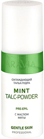 Тальк Aravia с маслом мяты Mint Talc-Powder (150 мл)