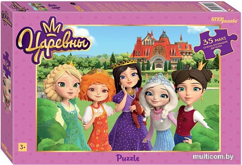 Мозаика/пазл Step Puzzle Maxi Царевны Мельница 91253 (35 эл.)