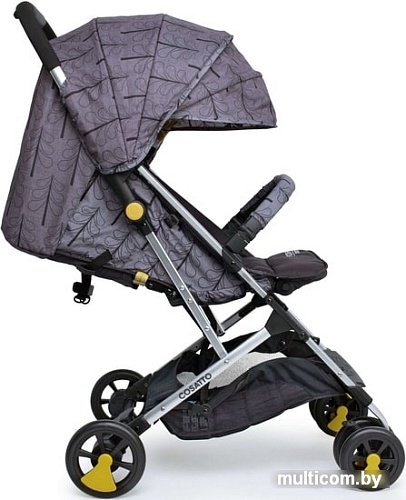 Коляска прогулочная «книга» Cosatto Woosh с бампером (fika forest)