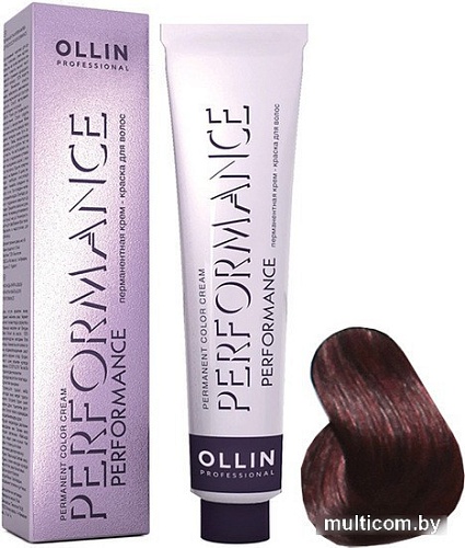 Ollin Professional Performance 5/5 светлый шатен махагоновый