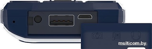 Кнопочный телефон Maxvi P101 (синий)