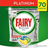 Таблетки для посудомоечной машины Fairy Platinum Lemon All in 1 (70 шт)