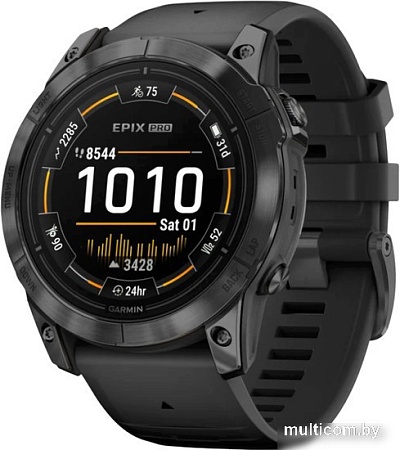 Умные часы Garmin Epix Pro Gen 2 Standard 51 мм (сланцево-серый/черный)