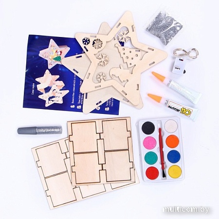 Набор для рисования Школа талантов Новогодний ночник 6783143