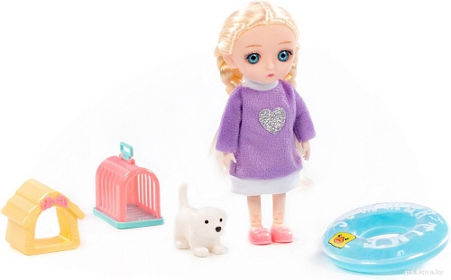 Кукла-питомец Полесье Маша на море 03366