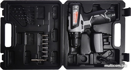 Дрель-шуруповерт Интерскол ДА-12ЭР-01 (с 1-им АКБ, кейс)