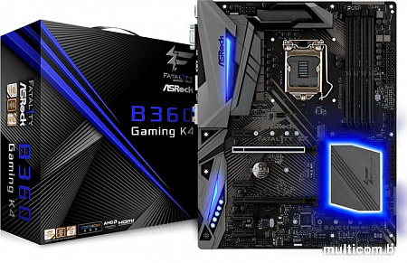 Материнская плата ASRock Fatal1ty B360 Gaming K4