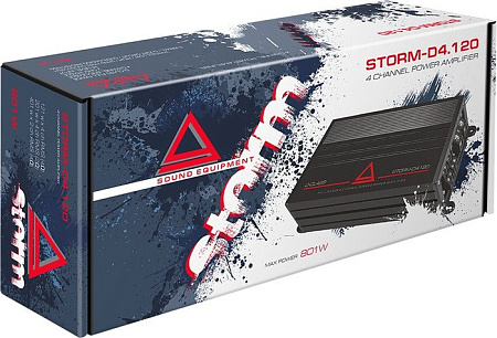Автомобильный усилитель Aura Storm-D4.120