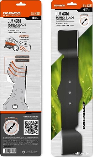 Нож для газонокосилки Daewoo Power DLM 435T