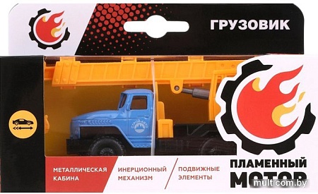 Автомобиль с краном Пламенный мотор Подъемный кран 870833