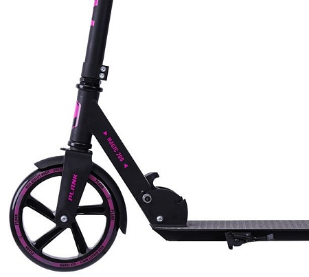 Самокат Plank Magic 200 (черно-фиолетовый)