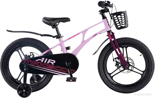 Детский велосипед Maxiscoo Air Pro 18 2025 MSC-A1843P (лавандовый матовый, разобранный)