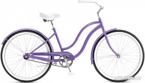 Велосипед Schwinn S1 Women (фиолетовый, 2019)