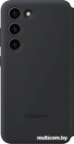 Чехол для телефона Samsung Smart View Wallet Case S23 (черный)