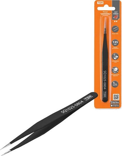 Пинцет TDM Electric Рубин SQ1025-0804