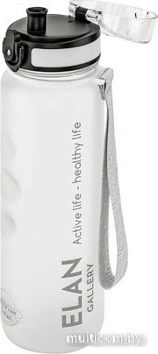 Бутылка для воды Elan Gallery Style Matte 1л 280146 (белый)