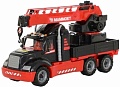 Игрушечный транспорт Полесье Автомобиль-кран с поворотной платформой 56771
