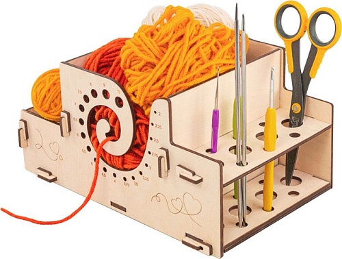 Органайзер для хранения Woody Держатель пряжи Петельки Тип 2 06237