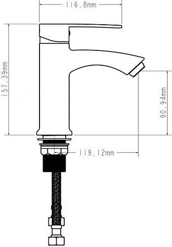 Смеситель Econoce EC0270BL