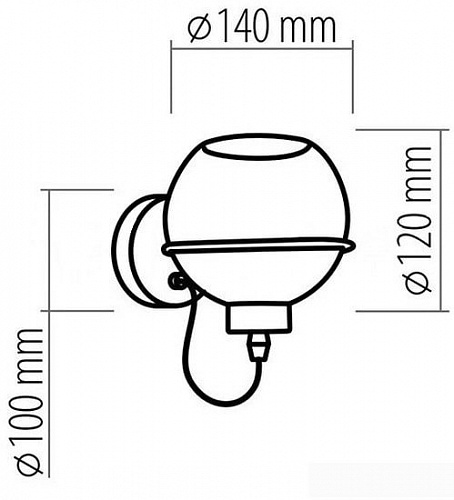 Бра TK Lighting Pobo 1971