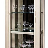 Шкаф-витрина Гомельдрев ГМ 5901-01 Береза (крем/патина)