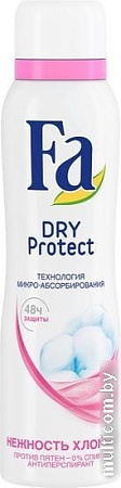 Fa Dry Protect нежность хлопка 48 ч защиты 150 мл