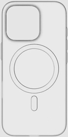 Чехол для телефона Momax CaseForm Lite для iPhone 16 Pro Max MTAP24XLW (белый)