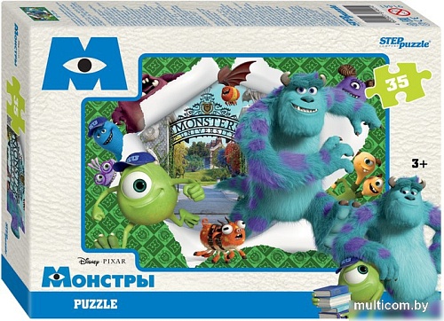 Мозаика/пазл Step Puzzle Монстры 91441 (35 эл)