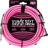 Гитарный кабель Ernie Ball P06083 6.3 мм - 6.3 мм (5.49 м, неоновый розовый)