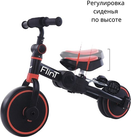 Беговел Bubago Flint BG-F-1 (черный/красный)