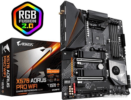 Материнская плата Gigabyte X570 Aorus Pro WiFi (rev. 1.0)