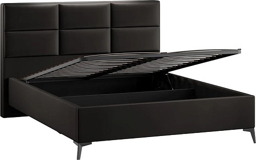 Кровать Трия Делана Тип 1 с подъемным механизмом 160x200 (велюр Confetti Stone)