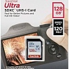 Карта памяти SanDisk Ultra SDXC SDSDUN4-128G-GN6IN 128GB
