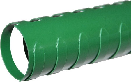 Пластиковая пружина для переплета РеалИСТ Пластик 25 мм (зеленый)