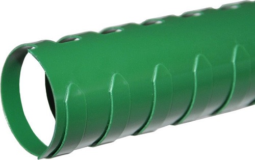 Пластиковая пружина для переплета РеалИСТ Пластик 25 мм (зеленый)