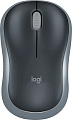 Мышь Logitech M186 (черный/серый)