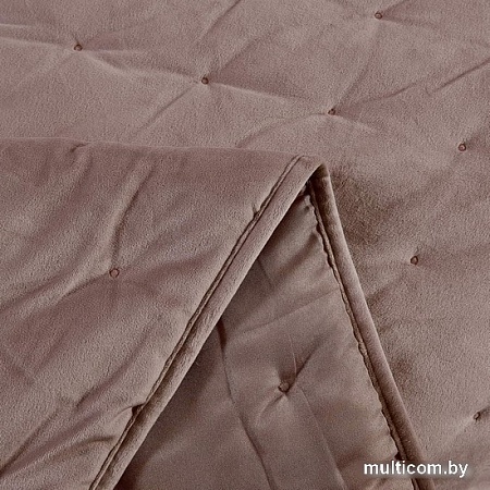 Набор текстиля для спальни Sofi De MarkO Иоланта 160х220 Пок-Ио-Пр-160х220 (пепельно-розовый)