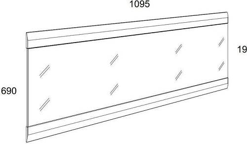 Anrex Linate TYP 122 Белый/Сонома Трюфель