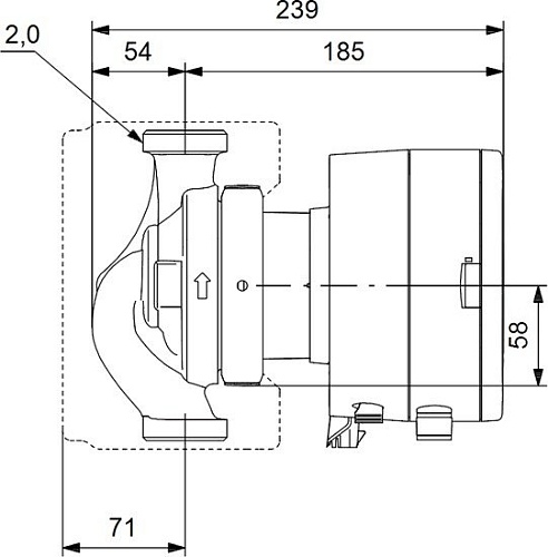 Насос Grundfos Magna3 32-100