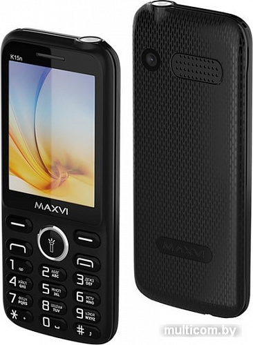 Мобильный телефон Maxvi K15n (черный)