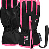 Горнолыжные перчатки Reusch Ben 6285108-7769 (р-р 3, Black/Knockout Pink)