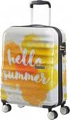 Чемодан-спиннер American Tourister Wavebreaker Hello Summer 55 см