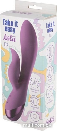 Вибратор Lola Games Take it Easy Ida 9028-02lola (фиолетовый)