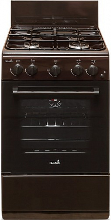 Кухонная плита CEZARIS ПГ 2200-01 (коричневый)