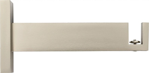 Карниз для штор Sundays Home Флэт Лайн Изи одинарный (составной, заглушка, сатин, 3.2 м)