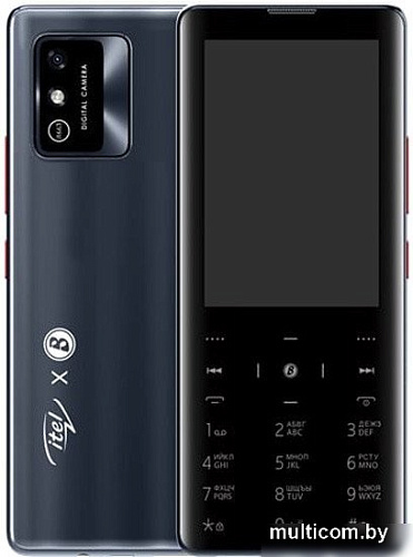 Кнопочный телефон Itel IT663 (черный)